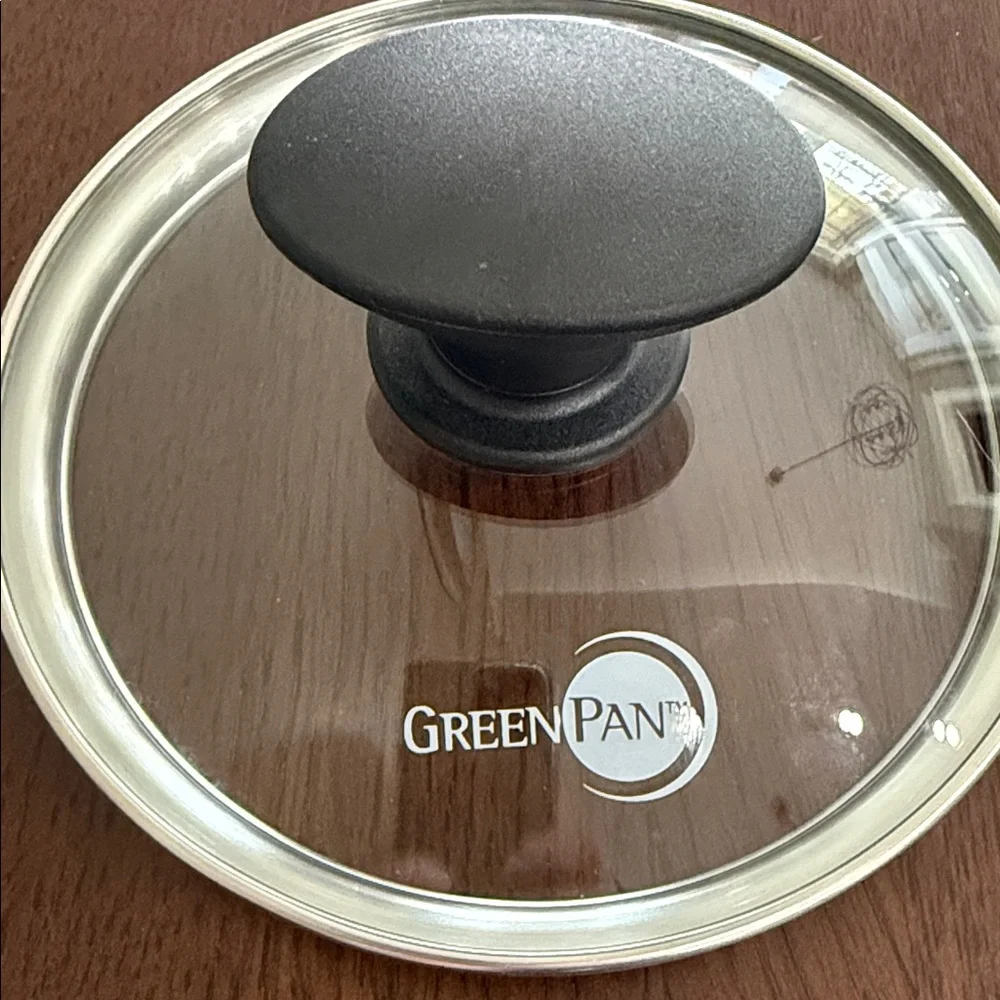Green Pan Brand Replacement LID ONLY Approximately for a 6 inch sauce pan.